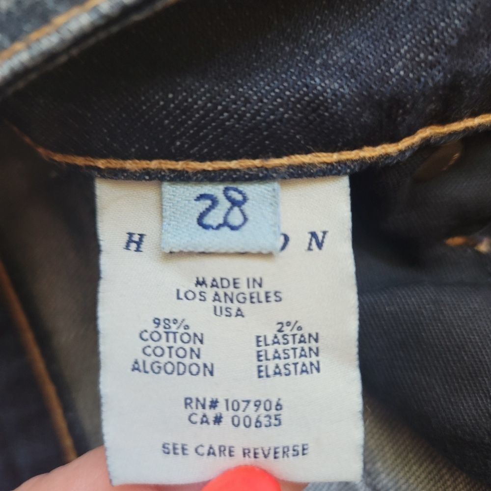 Hudson Denim Skirt Size 28 - Picture 3 of 3
